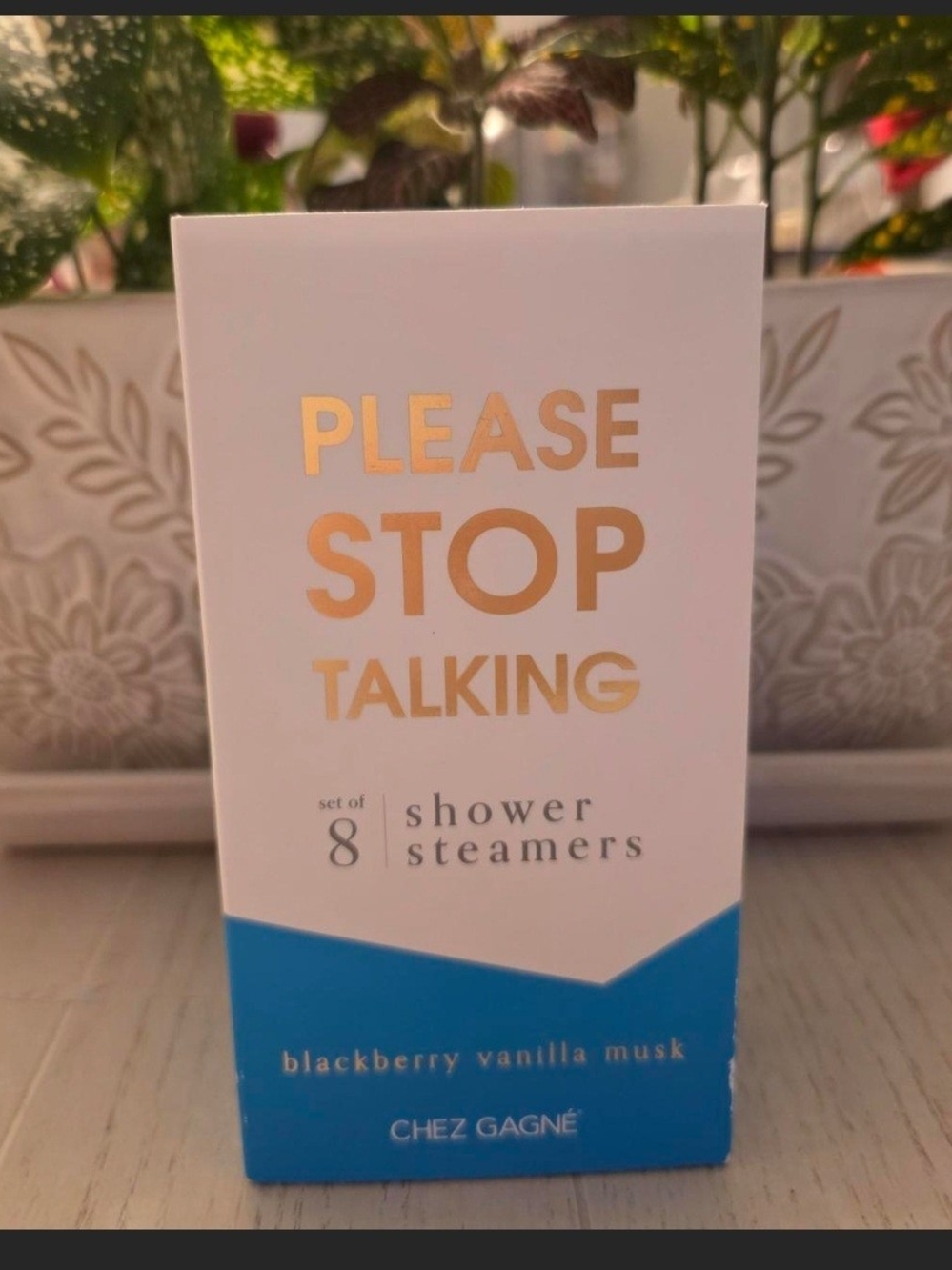 Chez Gagné Shower Steamers Blackberry Vanilla Musk Set of 8